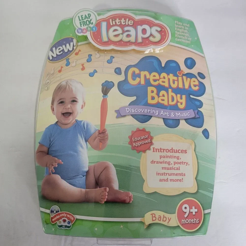 Leap Frog Baby‎ Little Leaps First Steps Interactive Learning Game Creative Baby